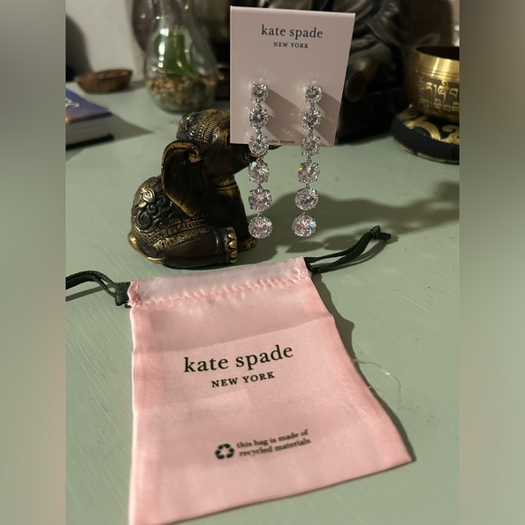 Kate Spade Candy Shop Linear Earrings NWT and dustbag - Picture 4 of 8